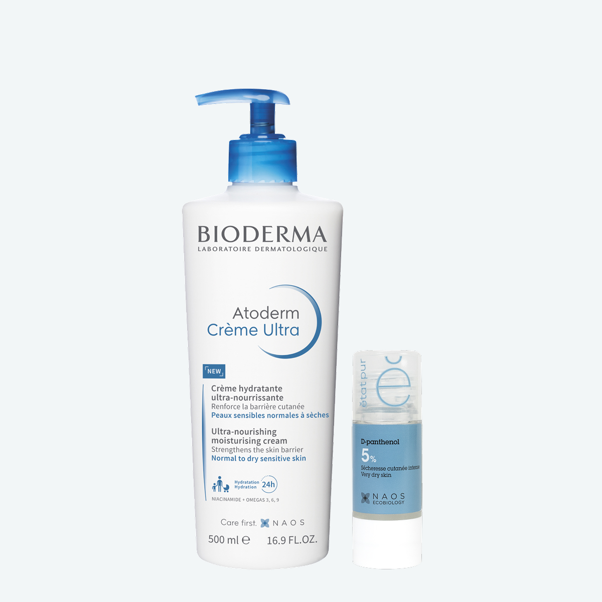 Набор Bioderma + Etat Pur для сухой кожи