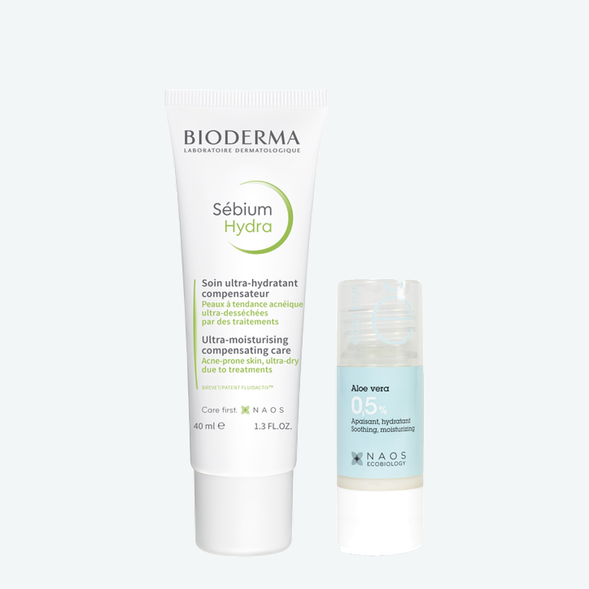 Набор Bioderma Sébium Гидра крем, 40 мл + Etat Pur Сыворотка с алоэ Вера 0,5%