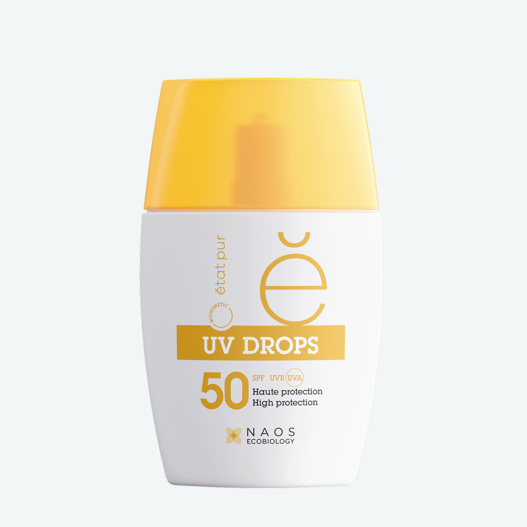 PURE SKIN CARE Солнцезащитный флюид для лица SPF 50 с минеральными УФ-фильтрами Etat Pur Усиленная защита от солнца без эффекта маски миниатюра