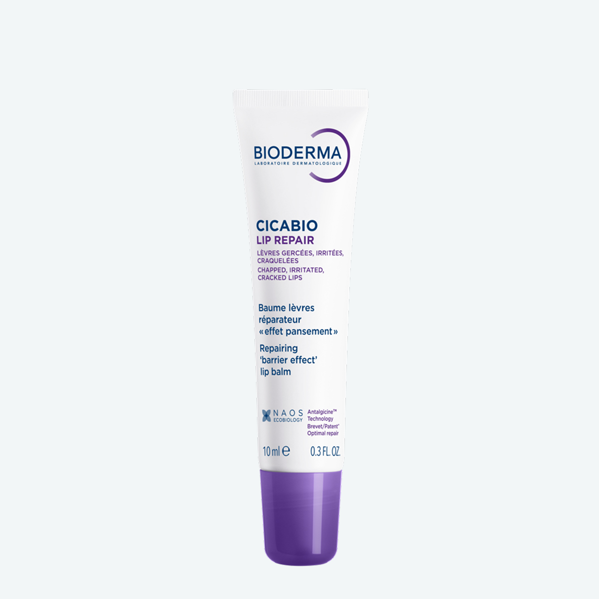 Cicabio Восстанавливающий бальзам для очень сухих губ BIODERMA Питает и увлажняет губы миниатюра