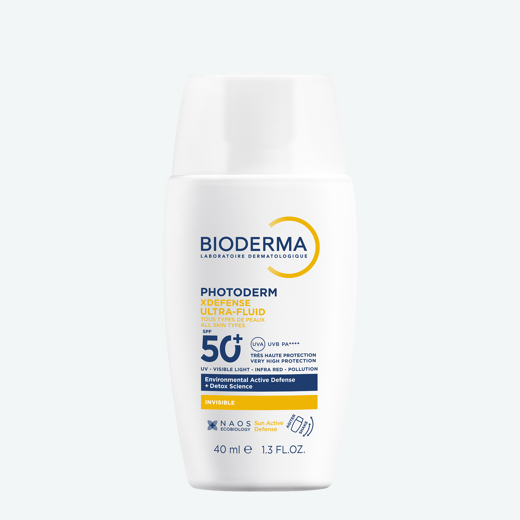 Photoderm Xdefense SPF 50+ Солнцезащитный флюид для всех типов кожи BIODERMA Высокая степень защиты и легкая текстура миниатюра