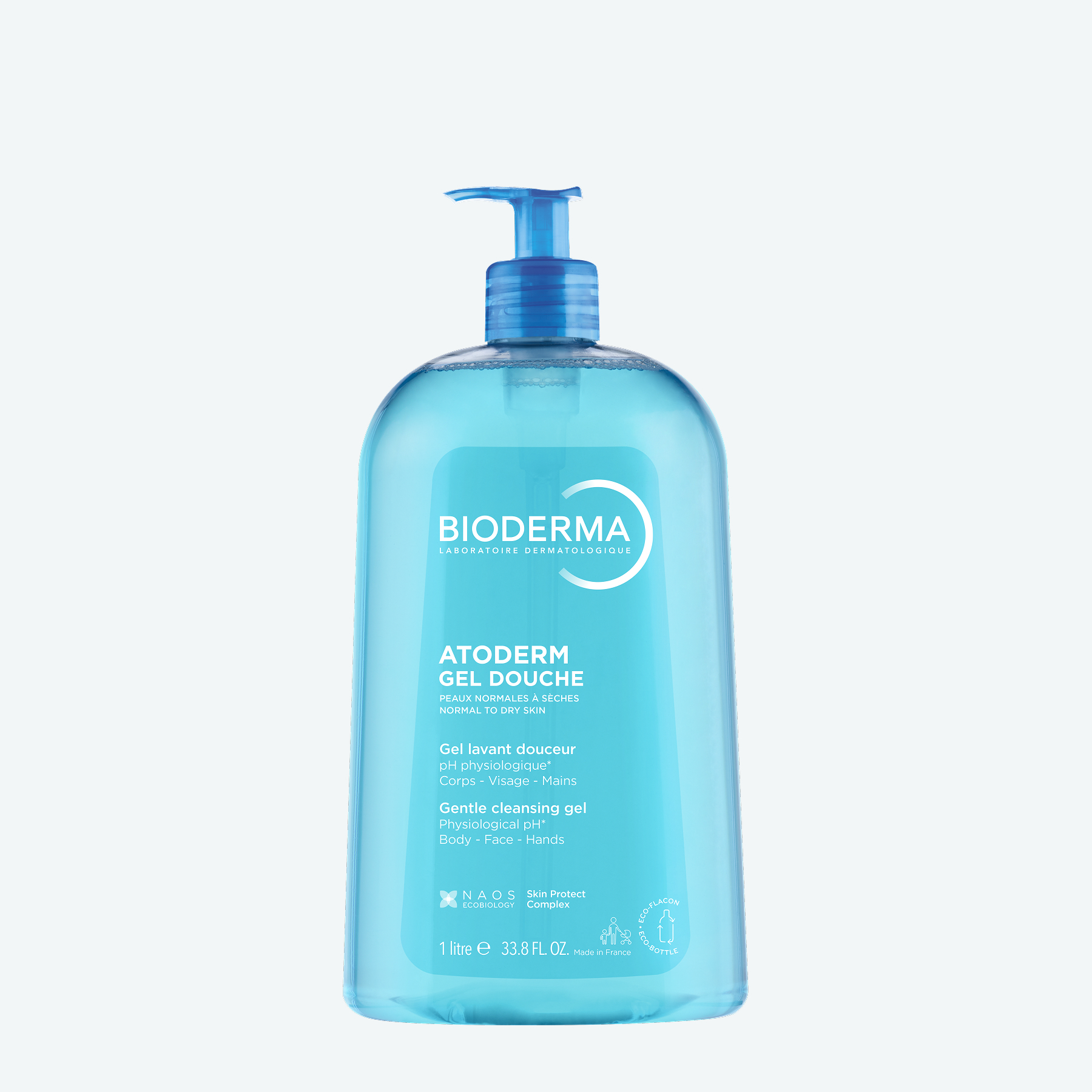 Atoderm Гель для душа BIODERMA Мягкий очищающий гель для душа для всей семьи миниатюра