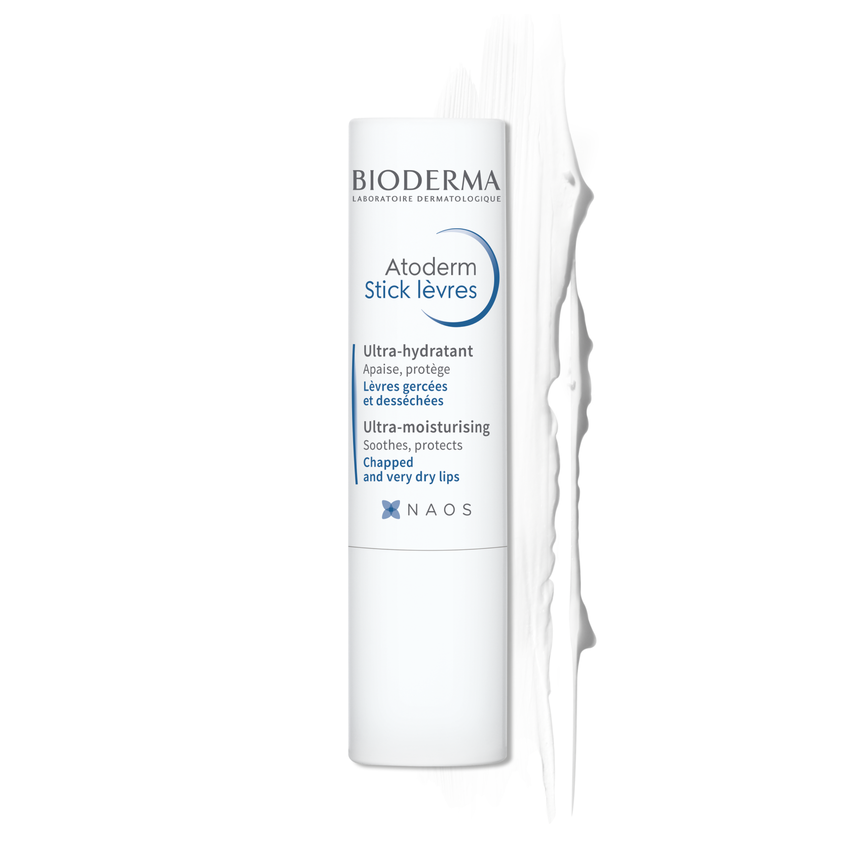 Atoderm Стик для губ BIODERMA Успокаивает, защищает, делает губы увлажнёнными и мягкими миниатюра 3