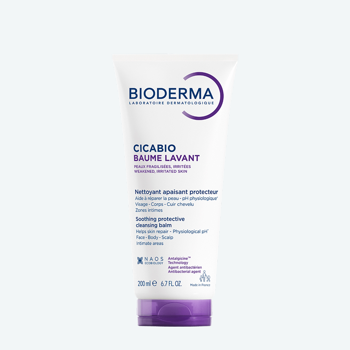 Cicabio Восстанавливающий очищающий бальзам BIODERMA Обеспечивает восстановление кожи уже на этапе очищения миниатюра