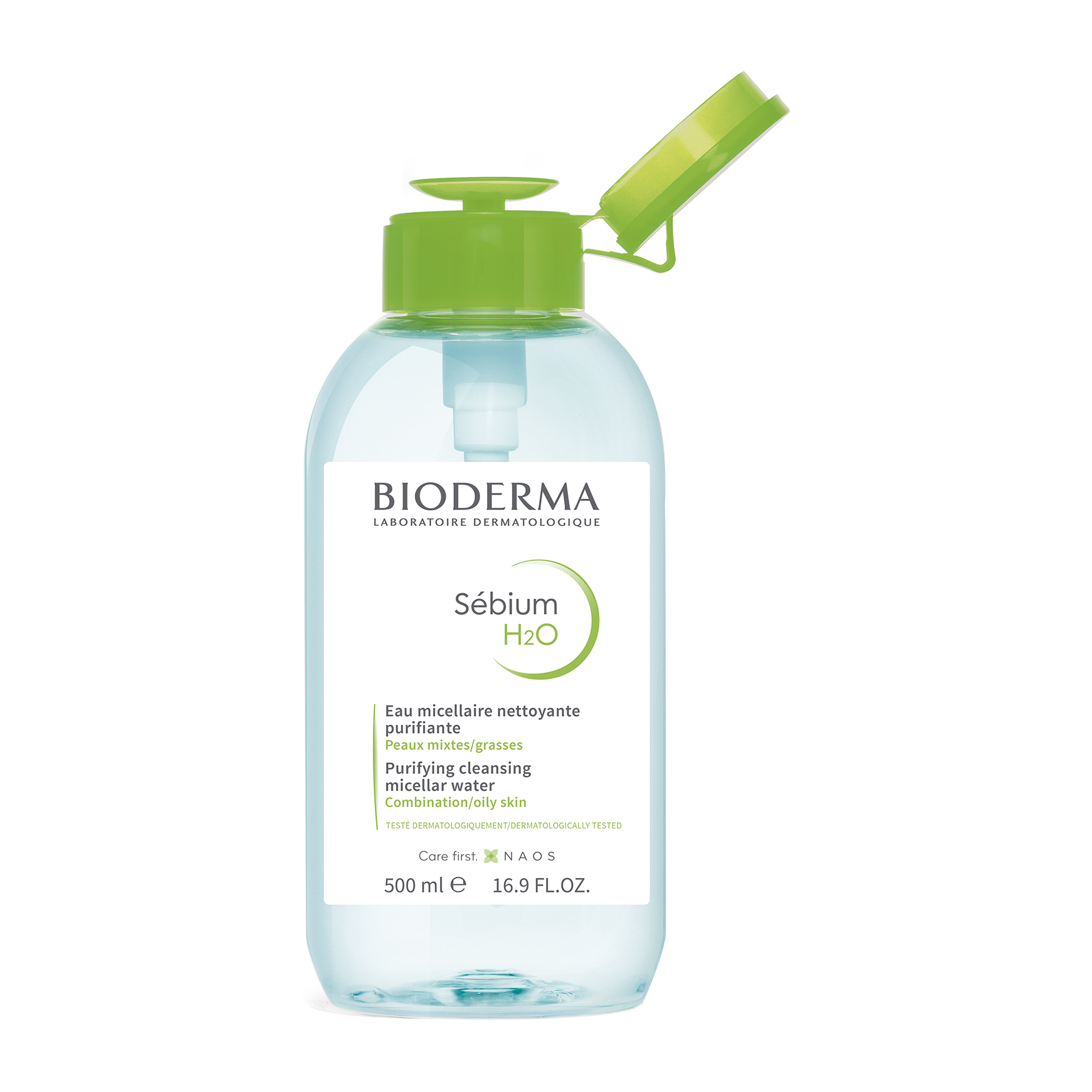 Sébium Мицеллярная вода для жирной и проблемной кожи с помпой BIODERMA Очищает кожу, нормализуя выработку себума миниатюра 13