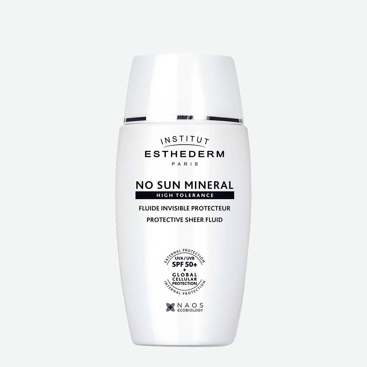 Suncare Солнцезащитный невидимый минеральный флюид NO SUN SPF 50+ Institut Esthederm Высокая степень защиты с легкой текстурой миниатюра