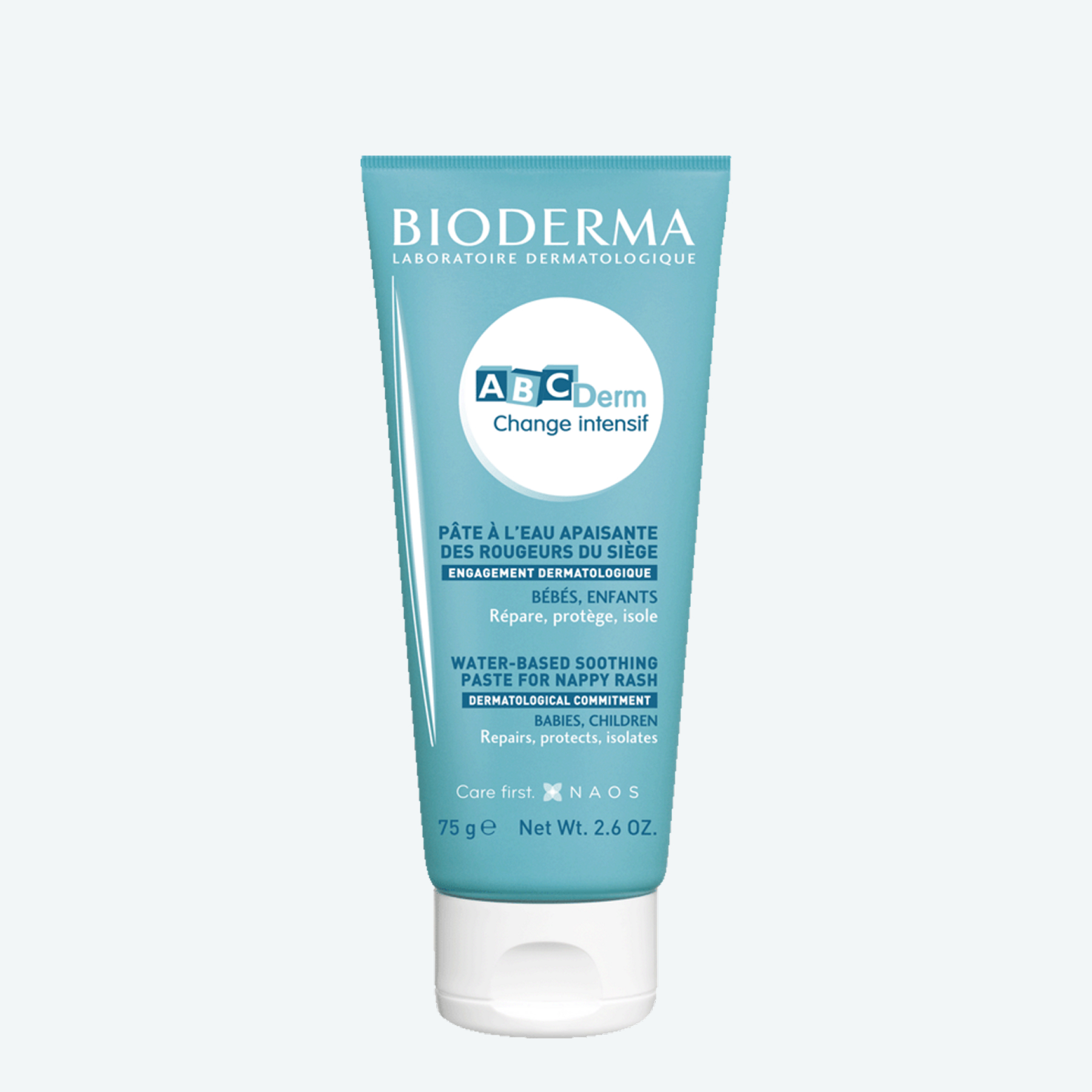 ABCDerm Защитный крем под подгузник BIODERMA Успокаивает кожу младенцев и детей миниатюра