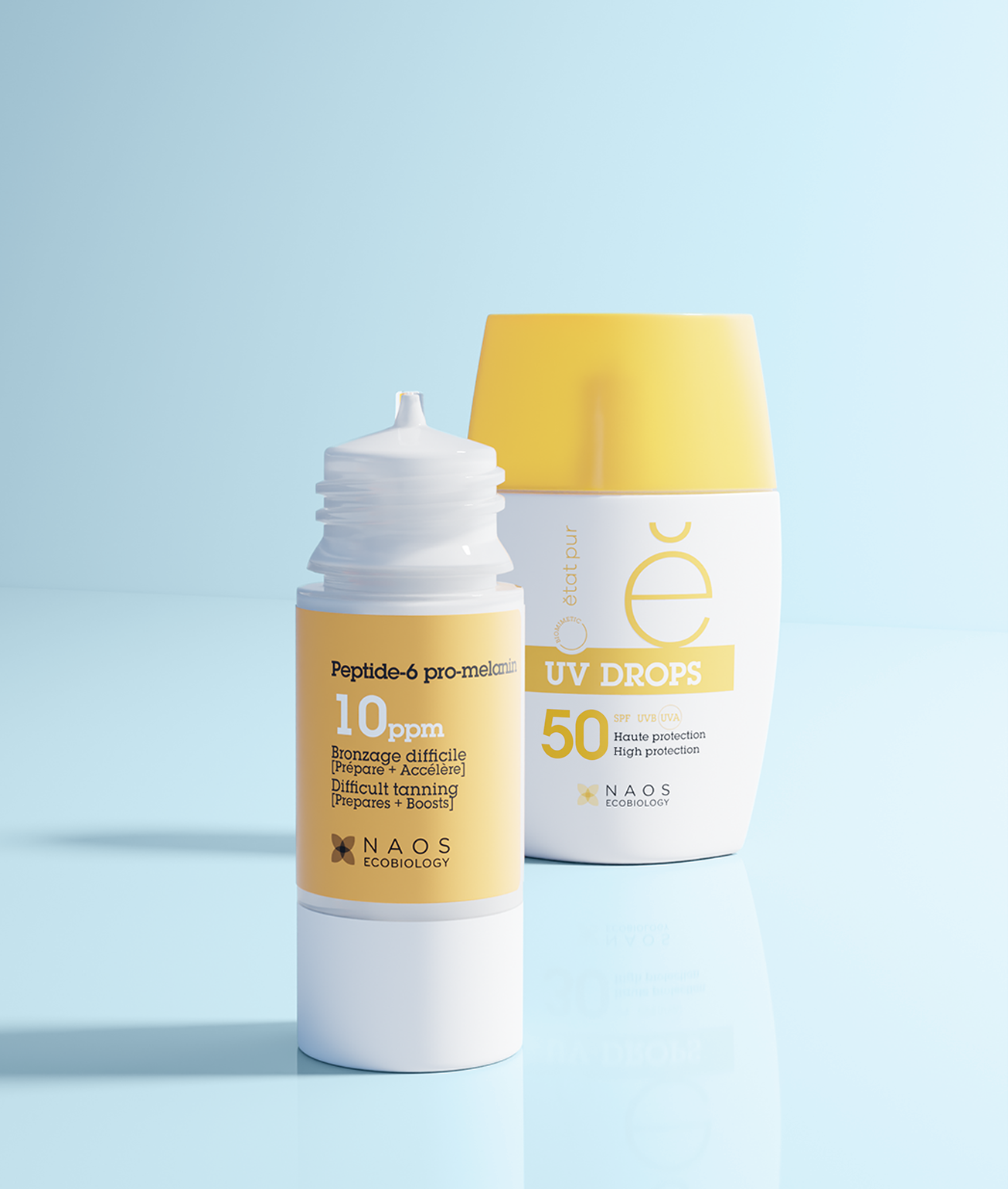 PURE ACTIVES Сыворотка с пептид-6 про-меланином Etat Pur Подготавливает кожу, усиливает и продлевает загара миниатюра 14