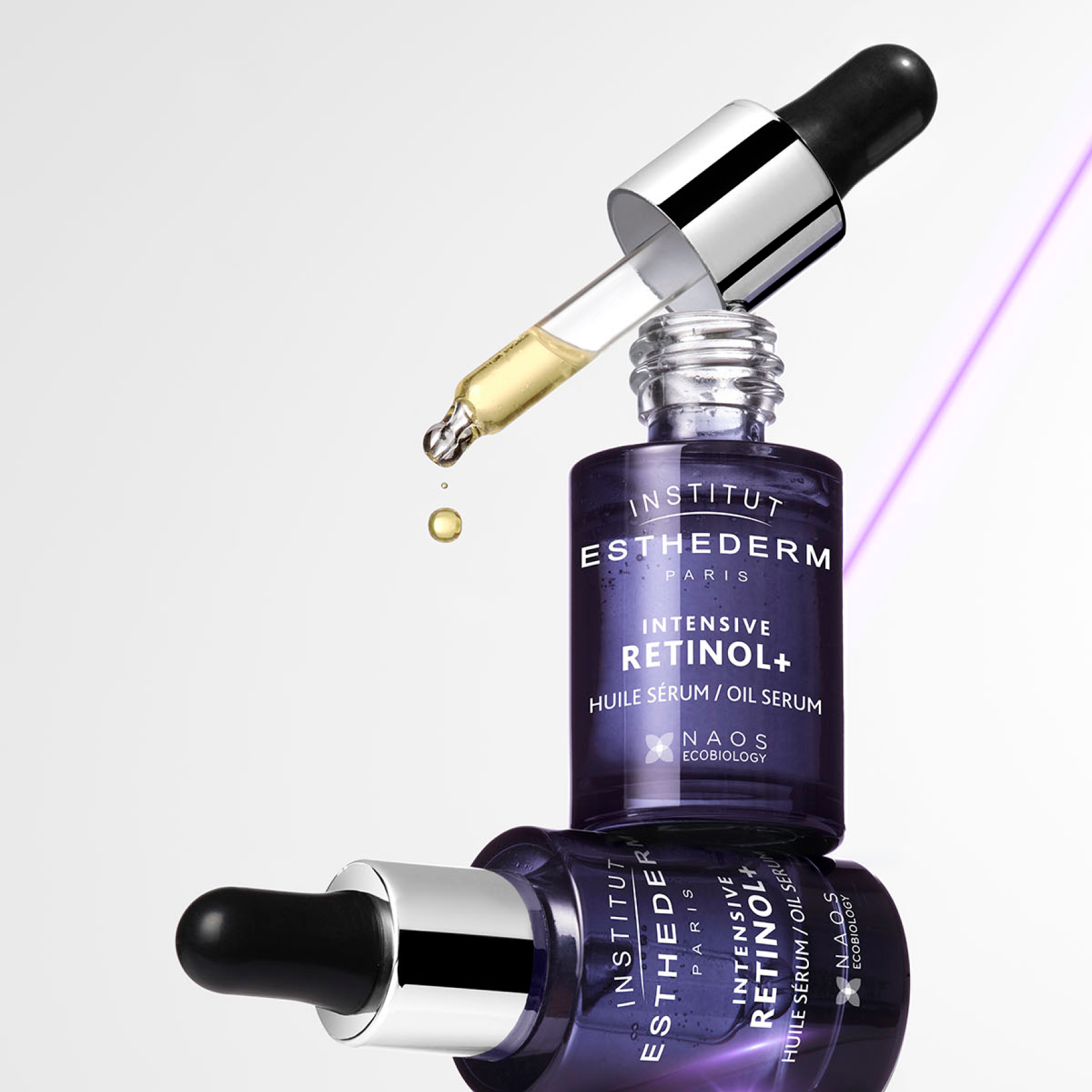 Intensive Retinol+ Масло-сыворотка с ретинолом Institut Esthederm Коррекция глубоких морщин и фотостарения миниатюра 6