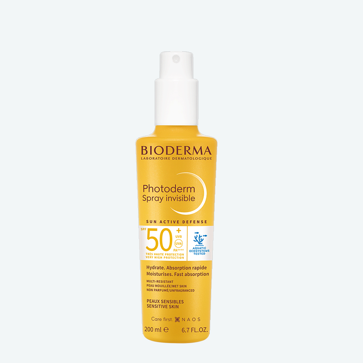 SPF 50+ Солнцезащитный спрей для лица и тела