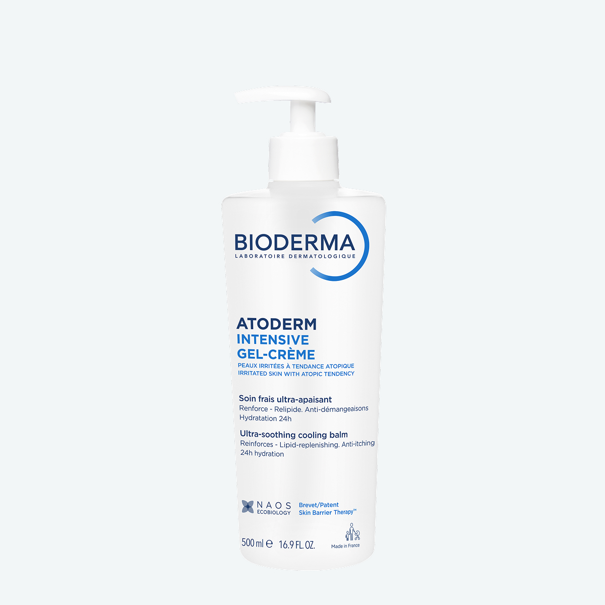 Atoderm Интенсив Гель-крем BIODERMA Освежающий и увлажняющий гель-крем при атопии и экземе миниатюра
