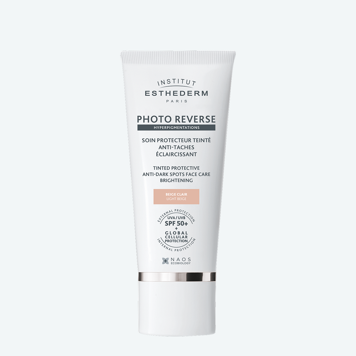 Suncare Солнцезащитный крем PHOTO REVERSE для кожи с пигментацией, оттенок LIGHT BEIGE Institut Esthederm Максимальная степень защиты миниатюра