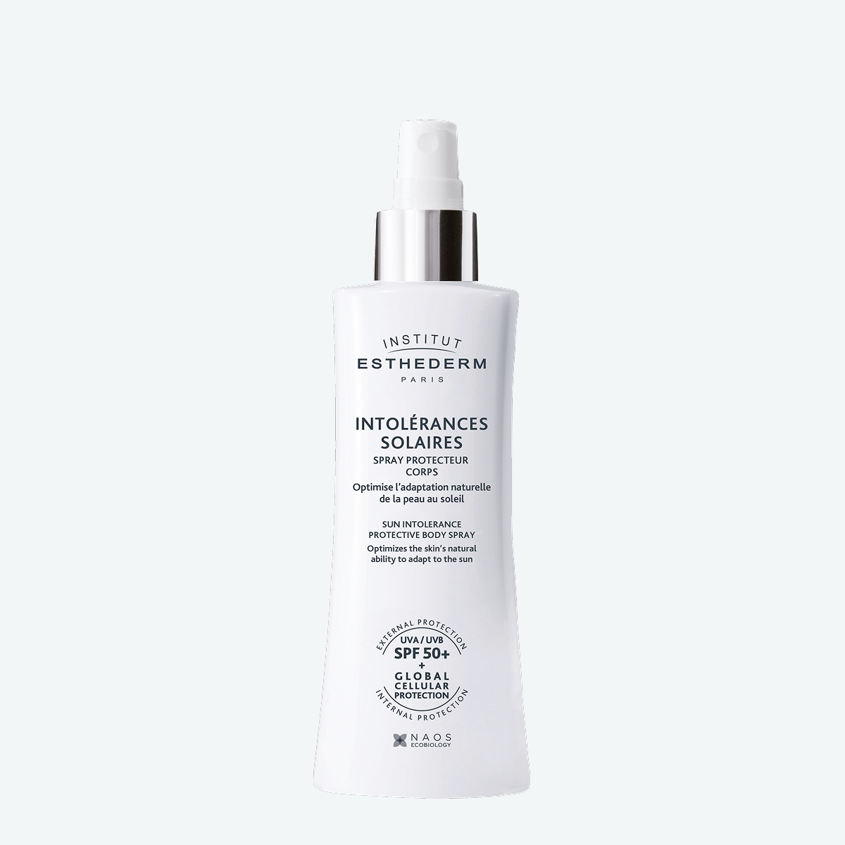Солнцезащитный спрей для тела SPF50+ для кожи склонной к непереносимости солнца
