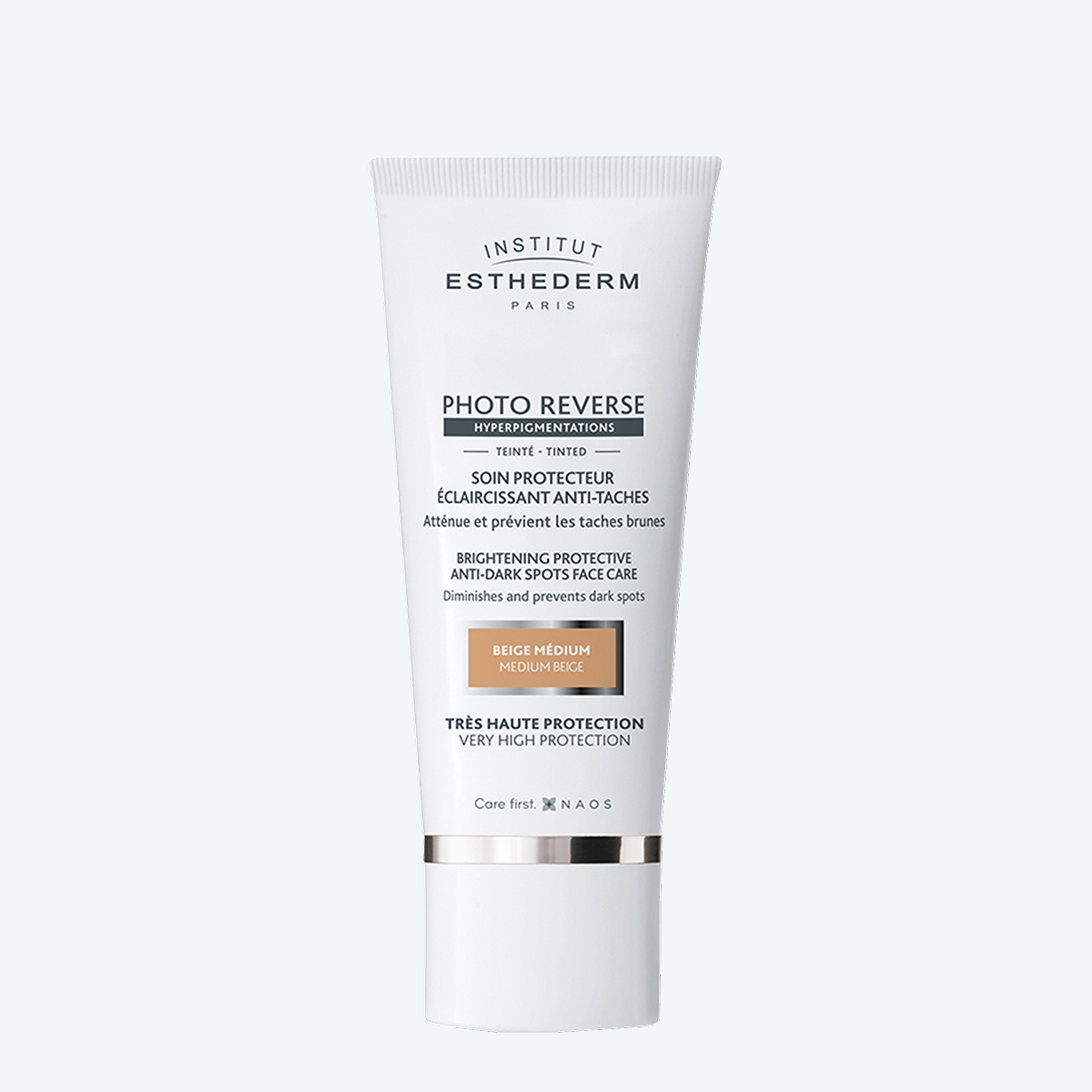 Suncare Солнцезащитный крем с максимальной степенью защиты для кожи с пигментацией, оттенок MEDIUM BEIGE Institut Esthederm Осветляет пигментацию и защищает от появления новой миниатюра