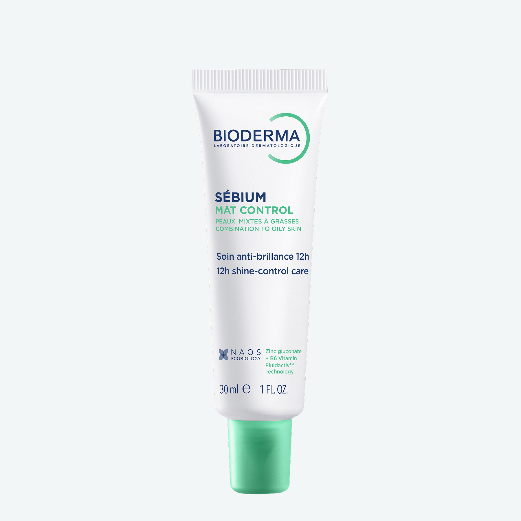 Sebium Матирующий крем для жирной и комбинированной кожи Mat Control BIODERMA Регулирует выработку себума и выравнивает рельеф миниатюра