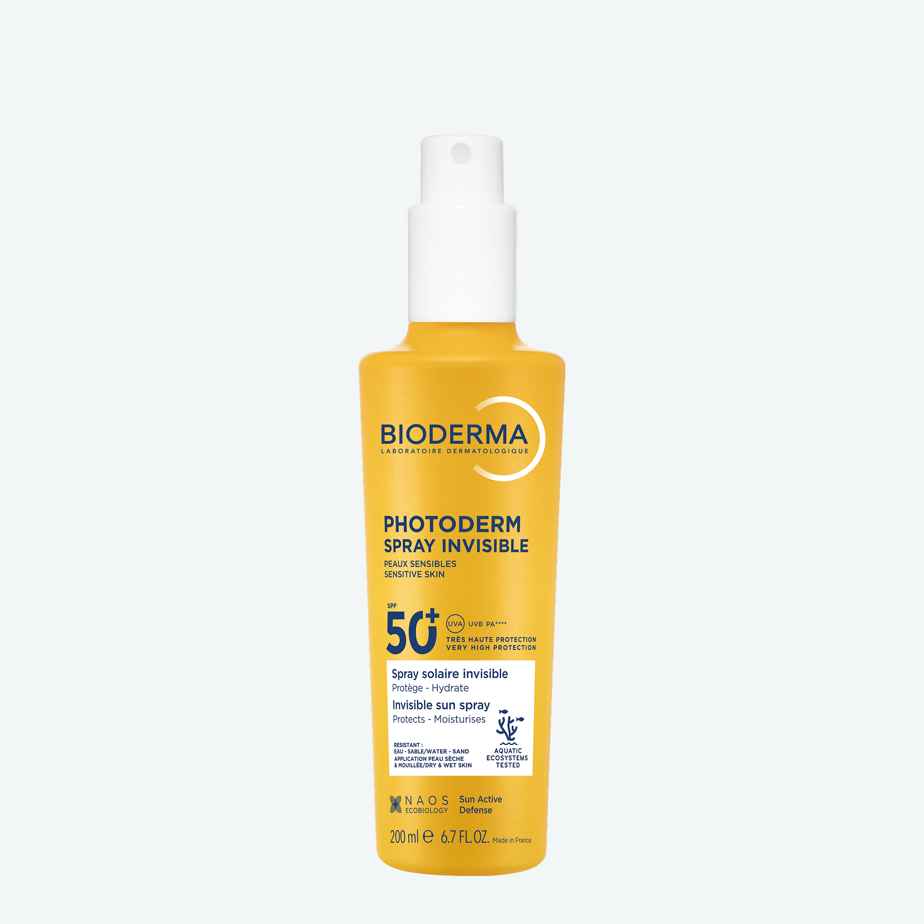 Photoderm Солнцезащитный спрей для лица и тела SPF 50+ BIODERMA Подходит для взрослых и детей с 12 месяцев миниатюра