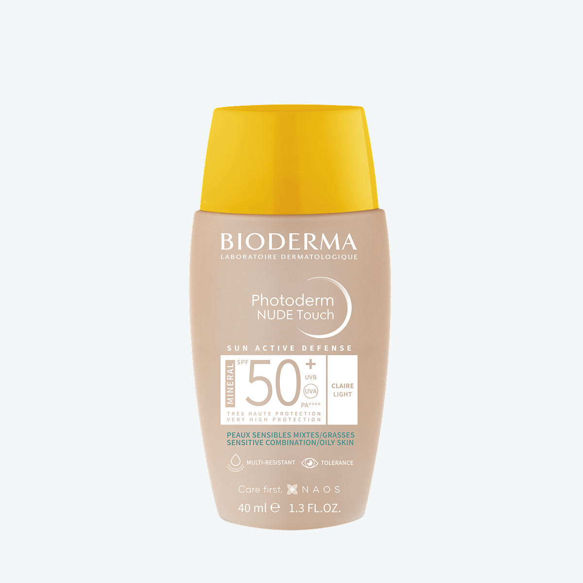 Cолнцезащитный флюид со светлым оттенком SPF 50+