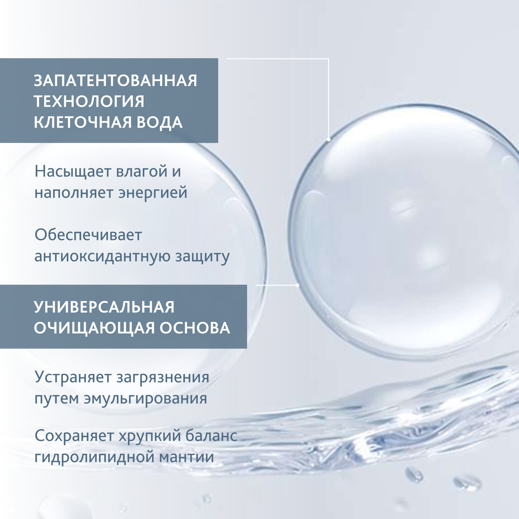 Мягкий очищающий гель 