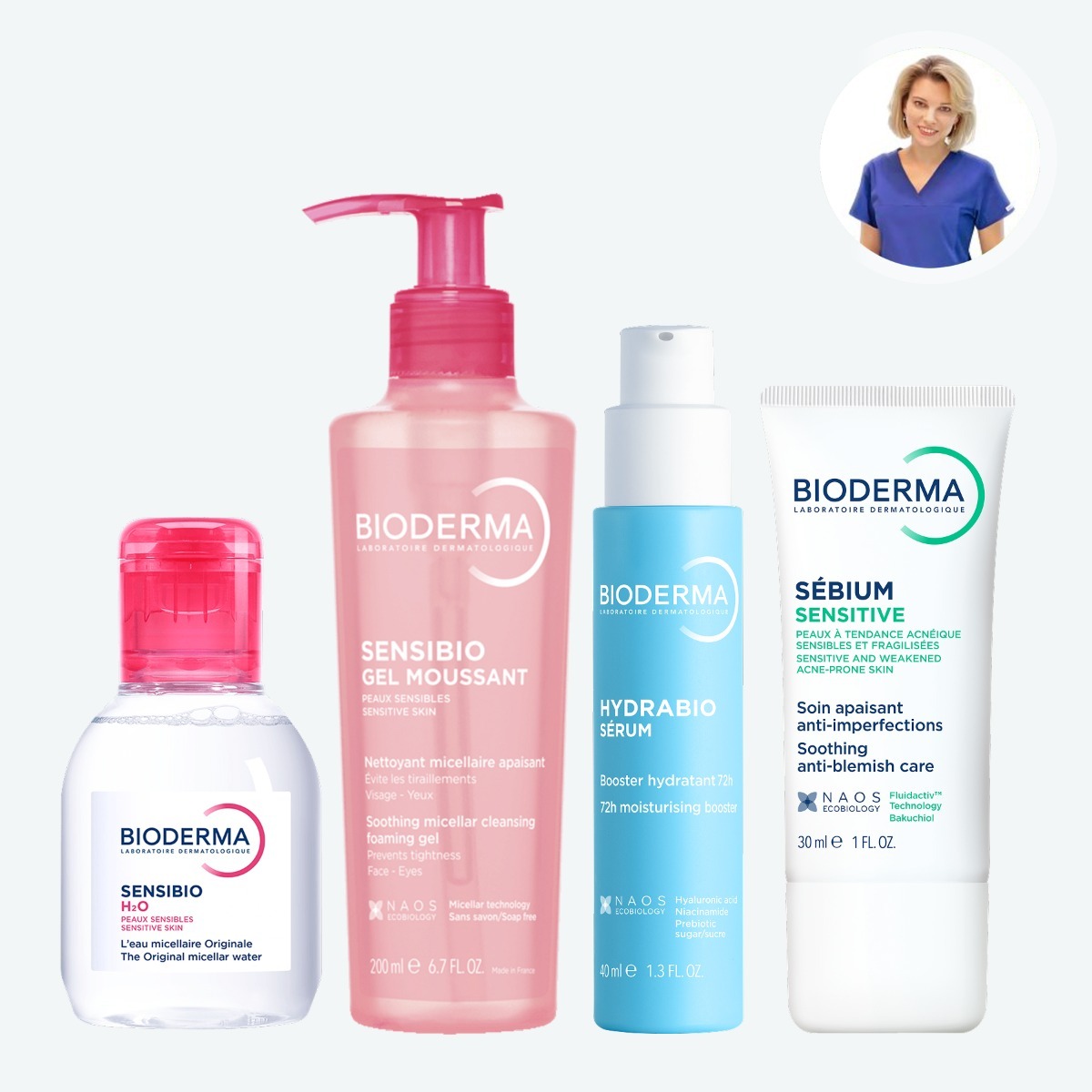 Набор для проблемной кожи BIODERMA При лечении наружными препаратами, фото