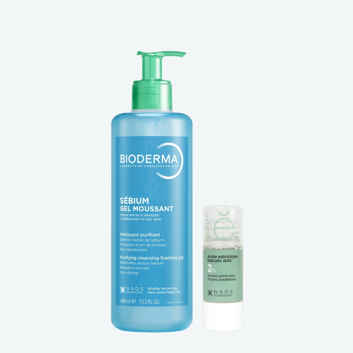 Набор Bioderma + Etat Pur для проблемной, чувствительной кожи. Очищение и уход. BIODERMA Очищение и уход, фото