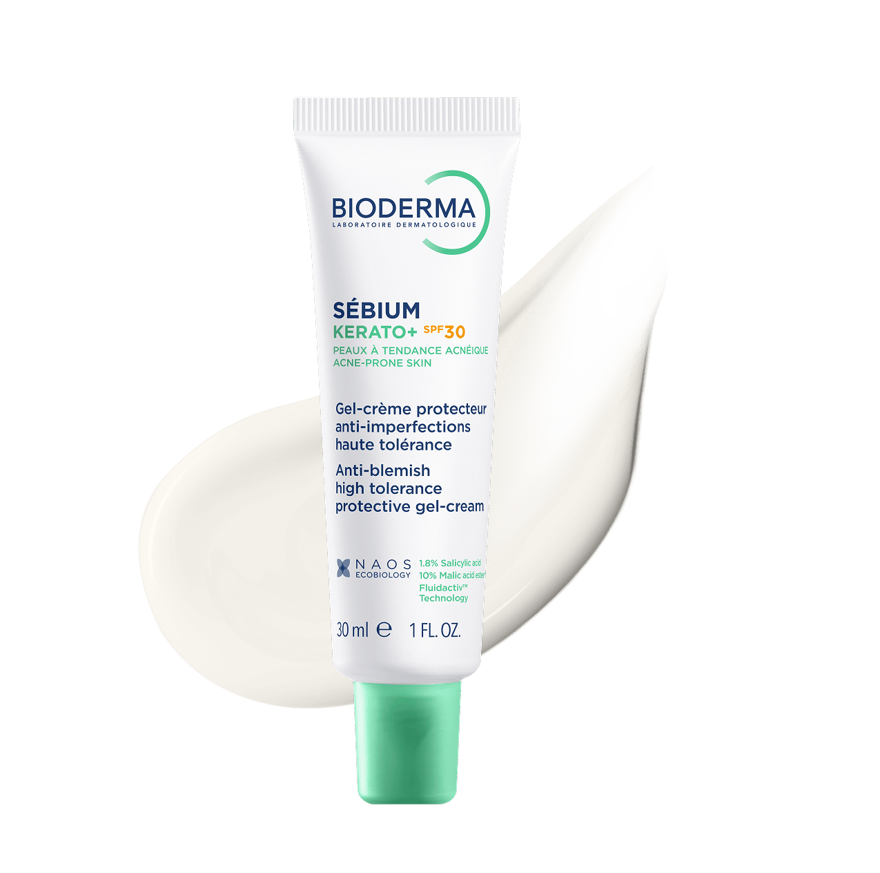 Kerato+ SPF30 <br/>солнцезащитный гель-крем против несовершенств 30 мл